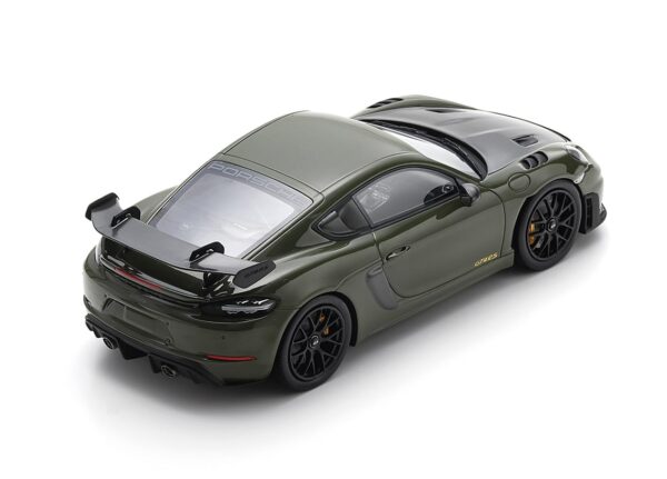 Spark - 1:18 Porsche 718 Cayman GT4 RS - Nato Olive with Weissach Package - 2023 - Resin Model 4 18S1089 1