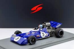 Spark 1:18 Tyrrell 002 #9 Winner US GP 1971 Francois Cevert (18S358)