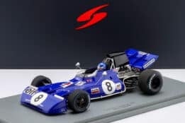 Spark 1:18 Tyrrell 004 No.8 Patrick Depailler French GP 1972 - Resin Model