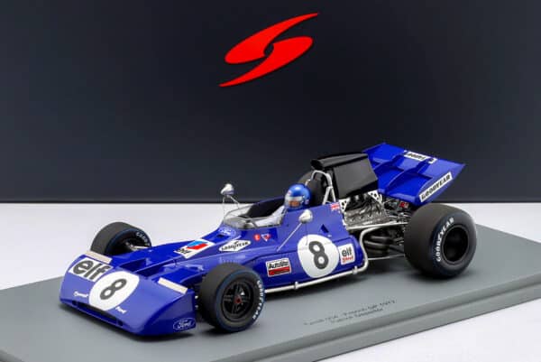 Spark 1:18 Tyrrell 004 No.8 Patrick Depailler French GP 1972 - Resin Model