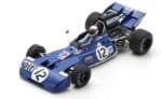 Spark 1:18 Tyrrell 003 #12 Winner British GP 1971 Jackie Stewart (18S589)