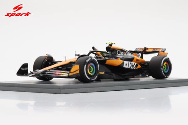 Spark 1:18 McLaren MCL38 McLaren No.4 Lando Norris Winner Abu Dhabi GP 2024 with Pitboards (18S665) Resin Model 26 Spark 1:18 McLaren MCL38 McLaren No.4 Lando Norris Winner Abu Dhabi GP 2024 with Pitboards (18S665) Resin Model