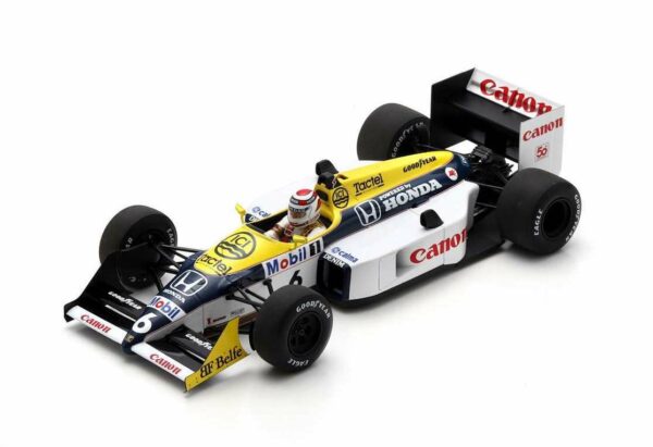 Spark - 1:18 Williams FW11B #6 Winner Italian GP 1987 Nelson Piquet