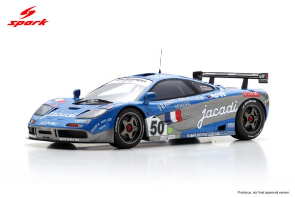 Spark 1:18 McLaren F1 GTR Giriox Racing No.50 24h Le Mans 1995 (18S873) Resin Model 5 Spark 1:18 McLaren F1 GTR Giriox Racing No.50 24h Le Mans 1995 (18S873) Resin Model