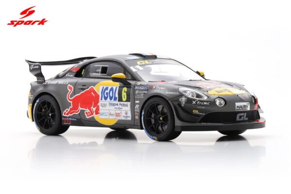 Alternative view of Spark 1:18 Alpine A110 GT+ Sebastien Loeb Winner Rallye du Mont Blanc 2024 (18S949) Resin Model