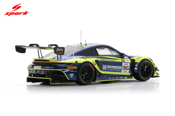 Spark 1:18 Porsche 911 GT3 R (992) No.96 Rutronik 2nd 24h Spa 2025 (18SB081) Limited Edition Resin Model 10 Spark 1:18 Porsche 911 GT3 R (992) No.96 Rutronik 2nd 24h Spa 2025 (18SB081) Limited Edition Resin Model