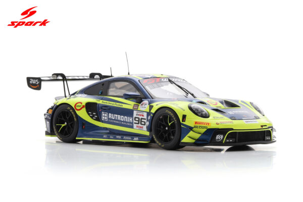 Spark 1:18 Porsche 911 GT3 R (992) No.96 Rutronik 2nd 24h Spa 2025 (18SB081) Limited Edition Resin Model 11 Spark 1:18 Porsche 911 GT3 R (992) No.96 Rutronik 2nd 24h Spa 2025 (18SB081) Limited Edition Resin Model