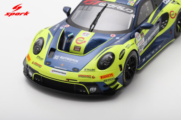 Spark 1:18 Porsche 911 GT3 R (992) No.96 Rutronik 2nd 24h Spa 2025 (18SB081) Limited Edition Resin Model 13 Spark 1:18 Porsche 911 GT3 R (992) No.96 Rutronik 2nd 24h Spa 2025 (18SB081) Limited Edition Resin Model