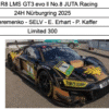 Spark - 1:18 Audi R8 LMS GT3 EVO2 No.8 JUTA Racing 24h Nurburgring 2025 - A.Veremenko, Selv, E.Erhart, P.Kaffer - Limited Edition Resin Model