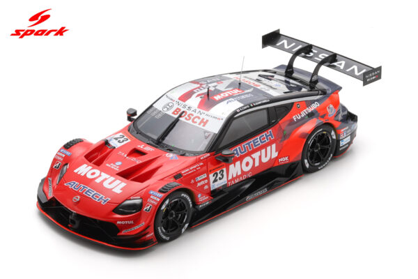Spark 1:18 Nissan Z Motul Autech Nismo No.23 GT500 Super GT 2024 K.Chiyo, R.Quintarelli (18SGT006) Resin Model
