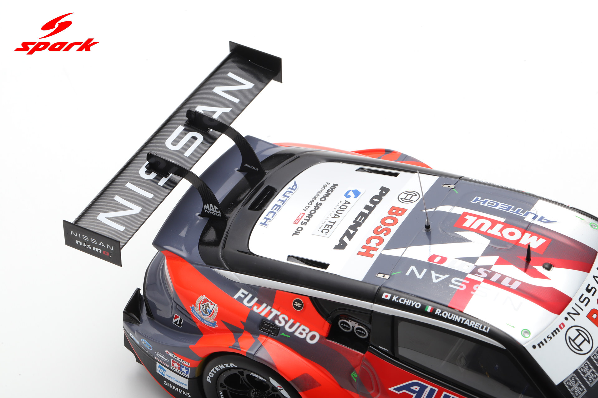 Spark 1:18 Nissan Z Motul Autech Nismo No.23 GT500 Super GT 2024 K.Chiyo, R.Quintarelli (18SGT006) Resin Model 6 Spark 1:18 Nissan Z Motul Autech Nismo No.23 GT500 Super GT 2024 K.Chiyo, R.Quintarelli (18SGT006) Resin Model - Image 6