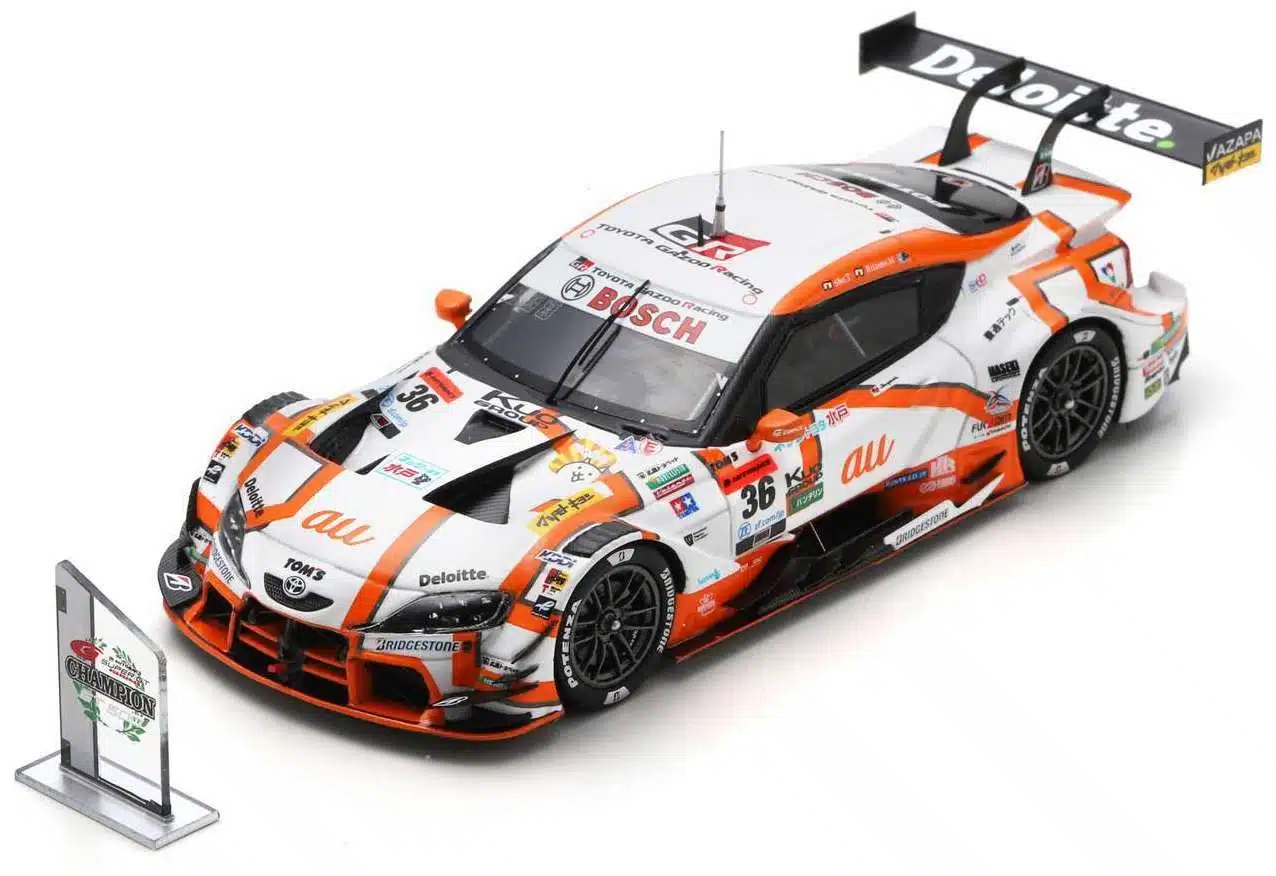 スパーク spark 1/18 au tom's gr supra 2023 1/18 au TOM'S GR Supra No.36 TGR TEAM au TOM'S Champion