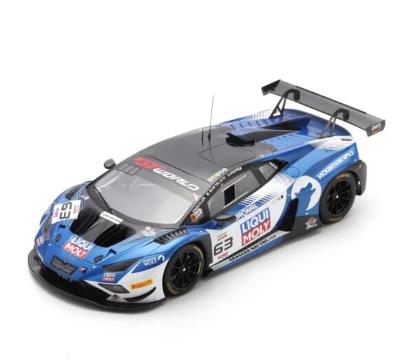 Spark - 1:18 Lamborghini Huracan GT3 EVO2 No.63 GRT Team Winner 24h Spa 2025 (18SPA2025) Limited Edition Resin Model