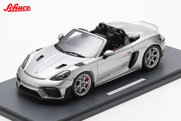 Schuco 1:18 Porsche Spyder RS 2023 GT Silver (18U00013) Resin Model