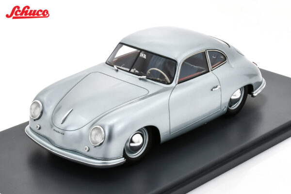 Schuco 1:18 Porsche 356 Pre A 1952 Silver (18U00039) Resin Model