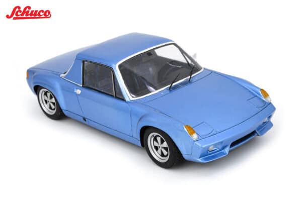 Schuco 1:18 PORSCHE 916 Chassis 17 1972 Blue (18U00068) Resin Model 13 Schuco 1:18 PORSCHE 916 Chassis 17 1972 Blue (18U00068) Resin Model