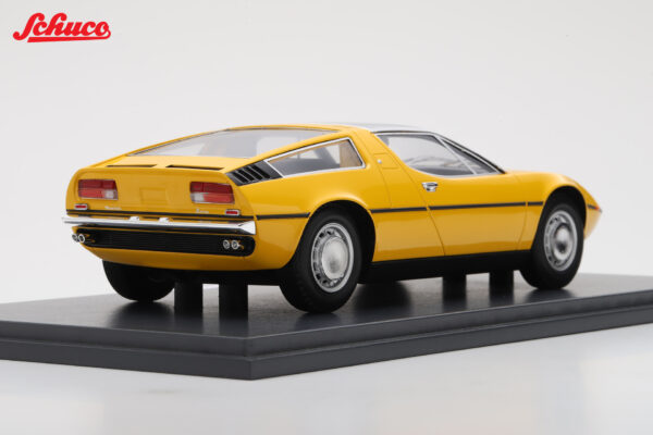 Schuco 1:18 Maserati Bora 1971 Yellow (18U00087) Resin Model 17 Schuco 1:18 Maserati Bora 1971 Yellow (18U00087) Resin Model