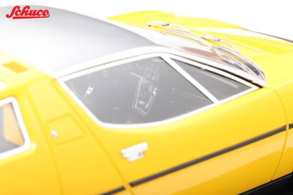 Schuco 1:18 Maserati Bora 1971 Yellow (18U00087) Resin Model 21 Schuco 1:18 Maserati Bora 1971 Yellow (18U00087) Resin Model