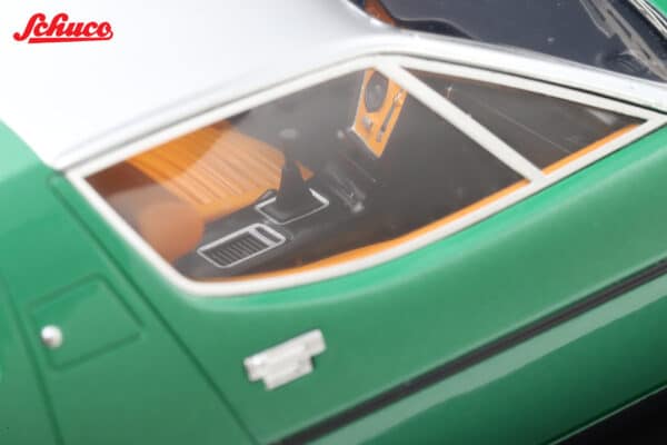 Schuco 1:18 Maserati Bora 1971 Light Metallic Green (18U00088) Resin Model 27 Schuco 1:18 Maserati Bora 1971 Light Metallic Green (18U00088) Resin Model