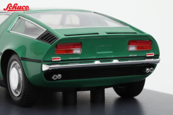 Schuco 1:18 Maserati Bora 1971 Light Metallic Green (18U00088) Resin Model 22 Schuco 1:18 Maserati Bora 1971 Light Metallic Green (18U00088) Resin Model