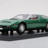Schuco 1:18 Maserati Bora 1971 Light Metallic Green (18U00088) Resin Model 64 Schuco 1:18 Maserati Bora 1971 Light Metallic Green (18U00088) Resin Model