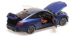 minichamps - 1:18 bmw m4 blue metallic (2020)