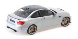 minichamps - 1:18 bmw m2 cs - 2020 - silver metallic w/gold wheels