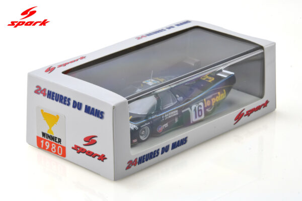 Spark 1:43 Rondeau M379 B No.16 Winner 24H Le Mans 1980 J. Rondeau - J-P Jaussaud (43LM80) Resin Model 14 Spark 1:43 Rondeau M379 B No.16 Winner 24H Le Mans 1980 J. Rondeau - J-P Jaussaud (43LM80) Resin Model
