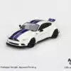 mini gt - 1:64 ford mustang gt lb-works white (rhd)