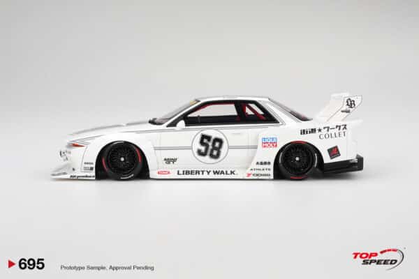 Top Speed 1:18 LBWK Nissan Skyline GT-R R32 Kaido Works TAS 2025 (TS0695) Resin Model 8 Top Speed 1:18 LBWK Nissan Skyline GT-R R32 Kaido Works TAS 2025 (TS0695) Resin Model