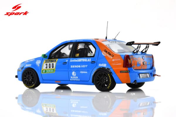 Spark - 1:43 Dacia Logan No.300 Ollis Garage Racing 24h Nurburgring 2025 - O.Kriese, G.Starck, M.Kaffka - Limited Edition Resin Model 20 Spark 1:43 Dacia Logan No.300 Ollis Garage Racing 24H Nürburgring 2025 O. Kriese - G. Starck - M. Kaffka Limited 300 (SG1017) Resin Model