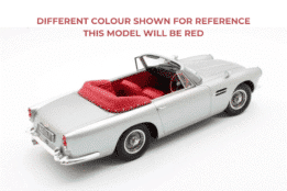12ART - 1:12 Aston Martin DB4 DHC Red Metallic - Limited Edition Resin Model