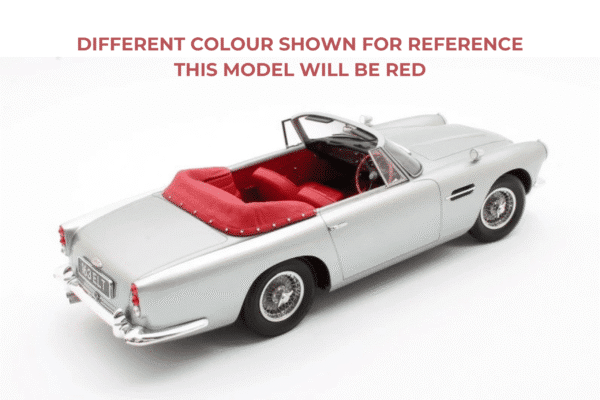 12ART - 1:12 Aston Martin DB4 DHC Red Metallic - Limited Edition Resin Model 3 12ART - 1:12 Aston Martin DB4 DHC Red Metallic - Limited Edition Resin Model
