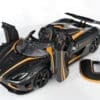FrontiArt - 1:18 Koenigsegg Agera S Hundra Carbon Gold (Full Openings) - Limited Edition Resin Model