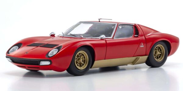 Kyosho 1:18 Lamborghini Miura P400SV Red Diecast Model KY8317R