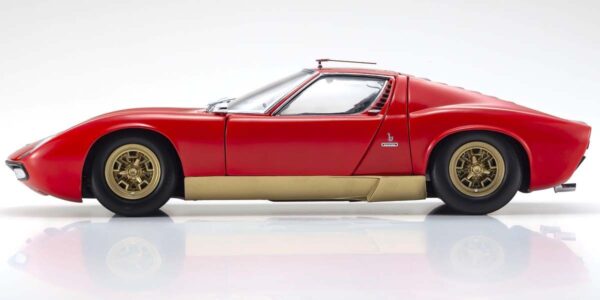 Kyosho 1:18 Lamborghini Miura P400SV Red Diecast Model KY8317R