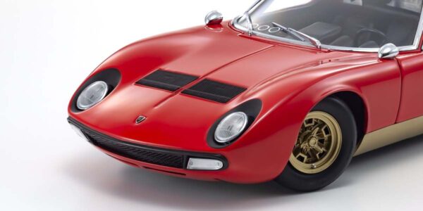 Kyosho 1:18 Lamborghini Miura P400SV Red Diecast Model KY8317R