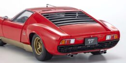 Kyosho 1:18 Lamborghini Miura P400SV Red Diecast Model KY8317R