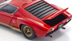 Kyosho 1:18 Lamborghini Miura P400SV Red Diecast Model KY8317R