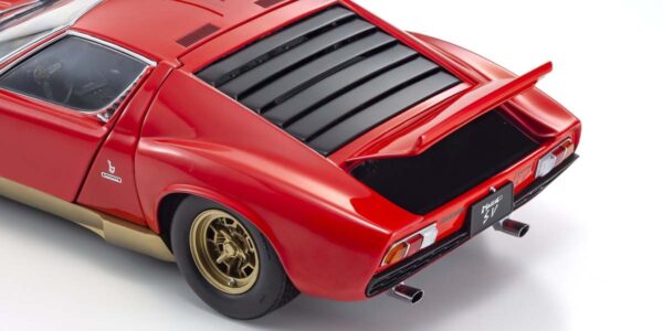 Kyosho 1:18 Lamborghini Miura P400SV Red Diecast Model KY8317R