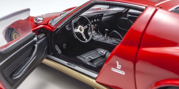 Kyosho 1:18 Lamborghini Miura P400SV Red Diecast Model KY8317R
