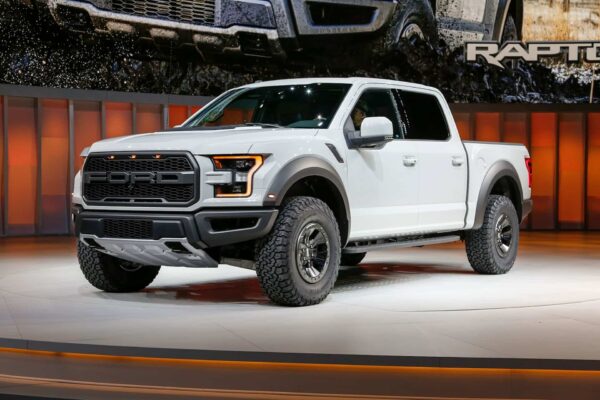 autoart - 1:18 ford f-150 raptor supercrew 2017 white