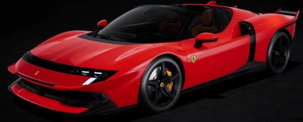 Polistil 1:18 Ferrari 849 Testarossa Spider Fiorano 2025 Red (18FE02080-WB) Diecast Model (Window Box Edition)
