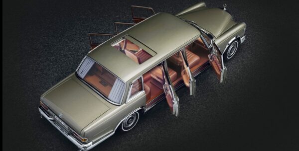 mercedes-benz pullman (w100) 1963 | diecast model | cmc 1:18