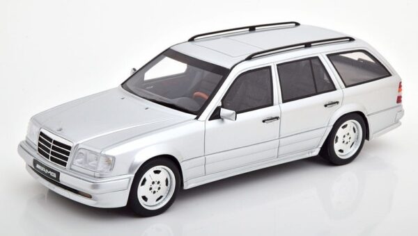 otto mobile - 1:18 mercedes e36t amg (s124) (1993) silver