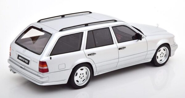 otto mobile - 1:18 mercedes e36t amg (s124) (1993) silver