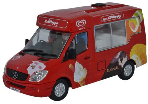Oxford Diecast 1:43 Mr Whippy Mondial Ice Cream Van WM001 Model Car