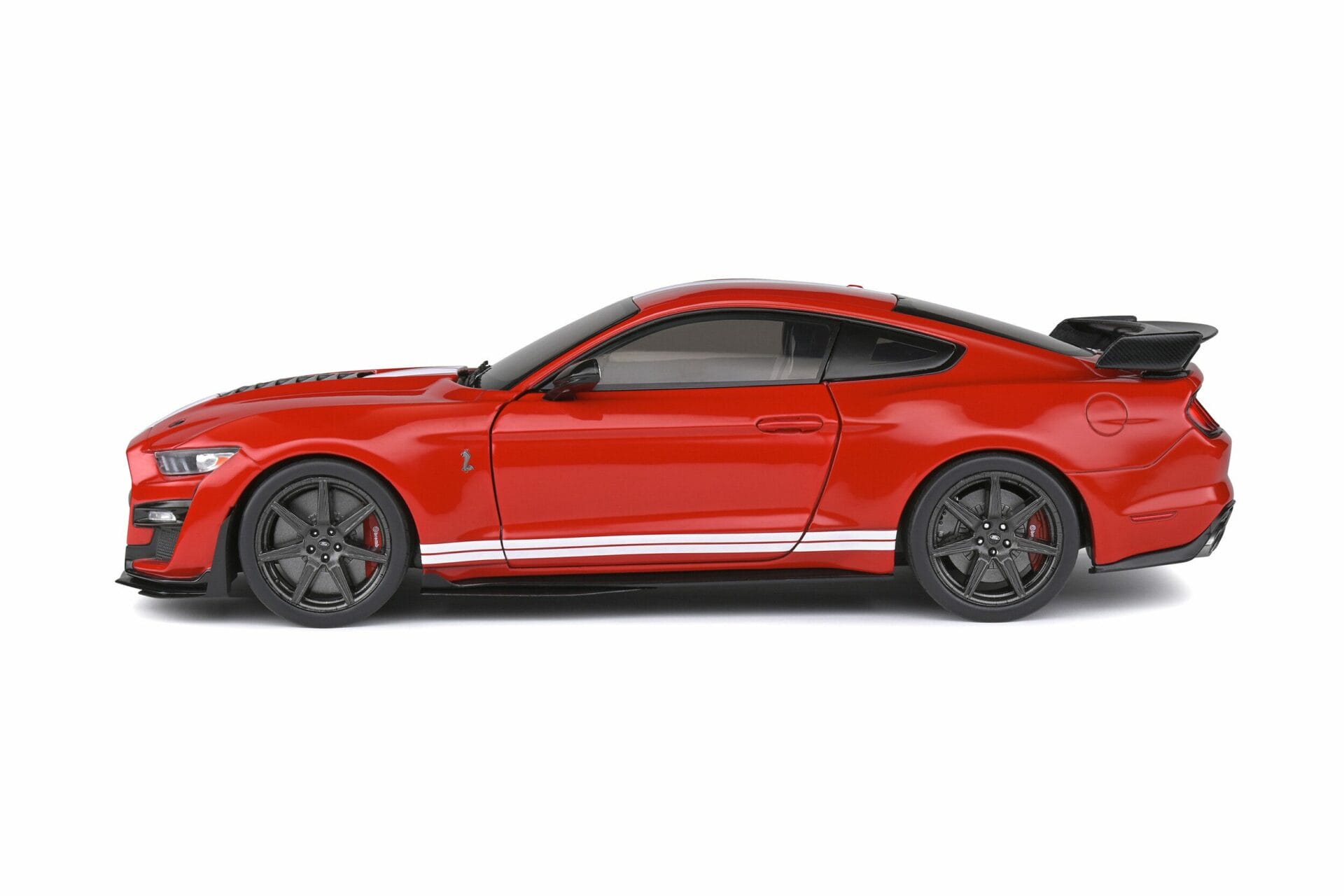 solido - 1:18 ford mustang gt500 fast track racing red