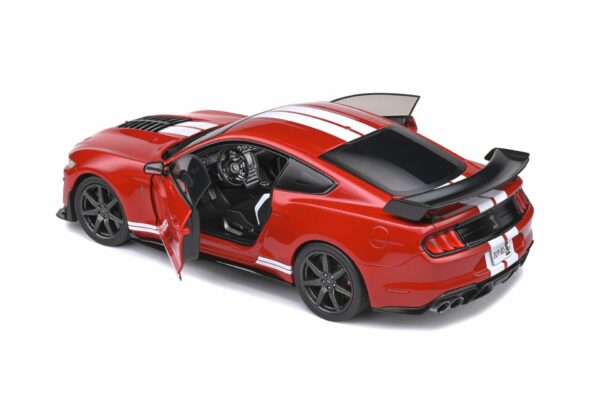 solido - 1:18 ford mustang gt500 fast track racing red