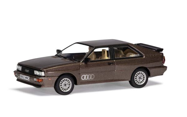 Corgi 1:43 VA12906 Audi Quattro Brown Model Car